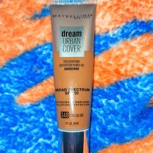 Dream Urban Cover Full Coverage + SPF50 Liquid Foundation - CAFE AU LAIT #348